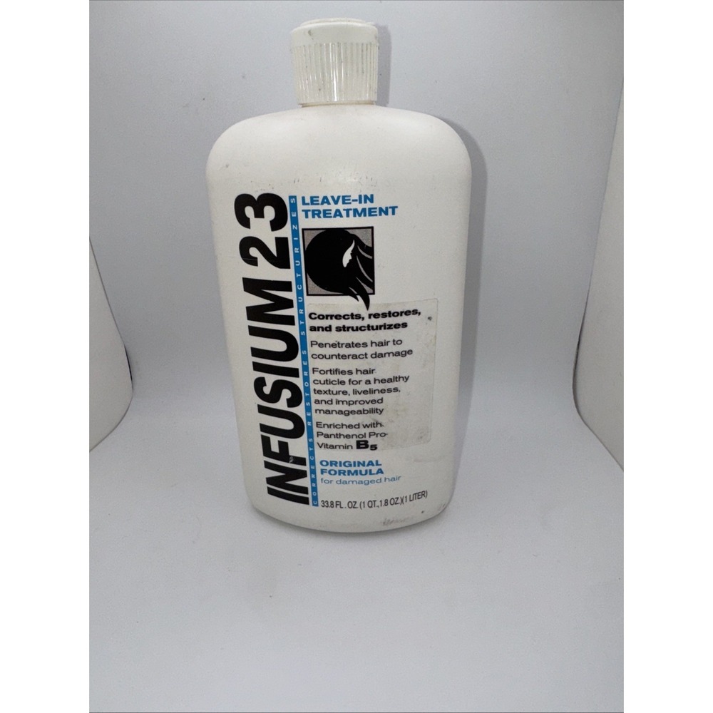 Vintage 1993 Infusium 23 33.8 OZ Original Formula Leave In Hair Treatment